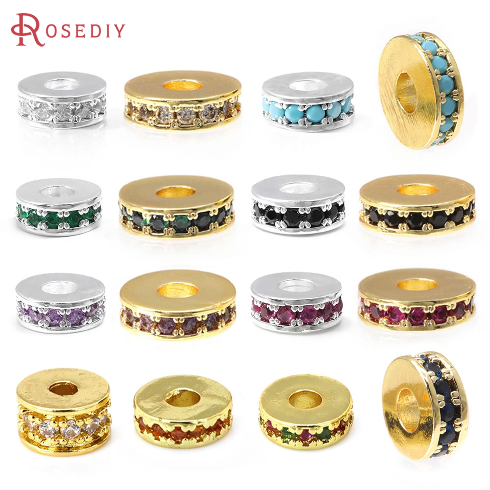 Coupling 8Mm - 6 pièces 6MM 8MM 18K couleur