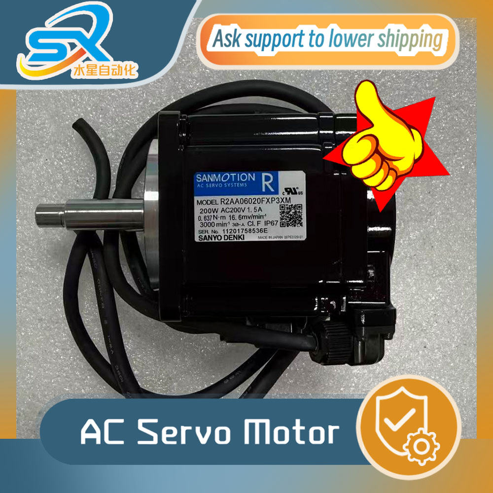 Servo Motor - Moteur servo Sanyo R2AA06020FXP3XM 200w 1.5A