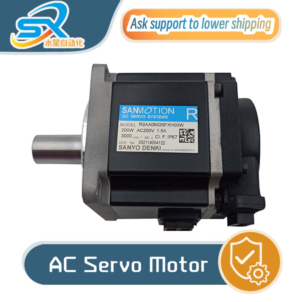 Servo Motor - Moteur servo Sanyo R2AA06020FXH00W 200W pour