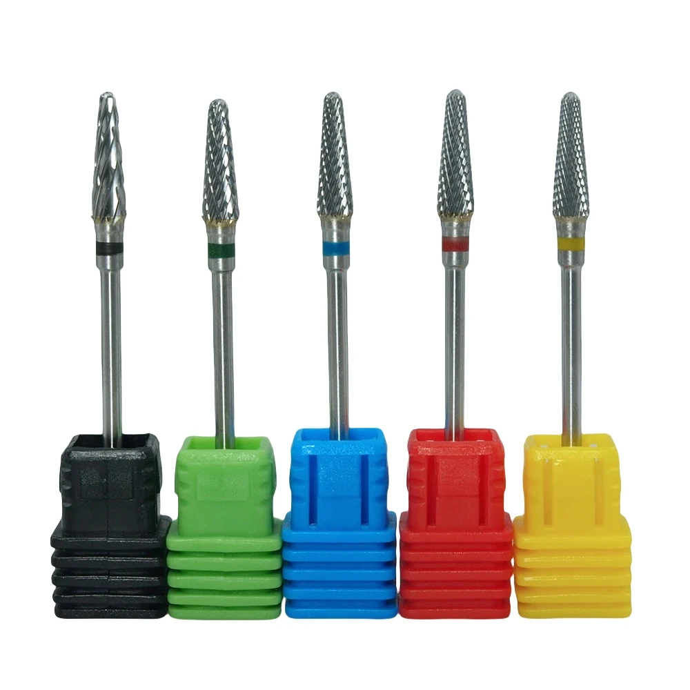 Carbide End Mill - Forets coniques en acier inoxydable, 5