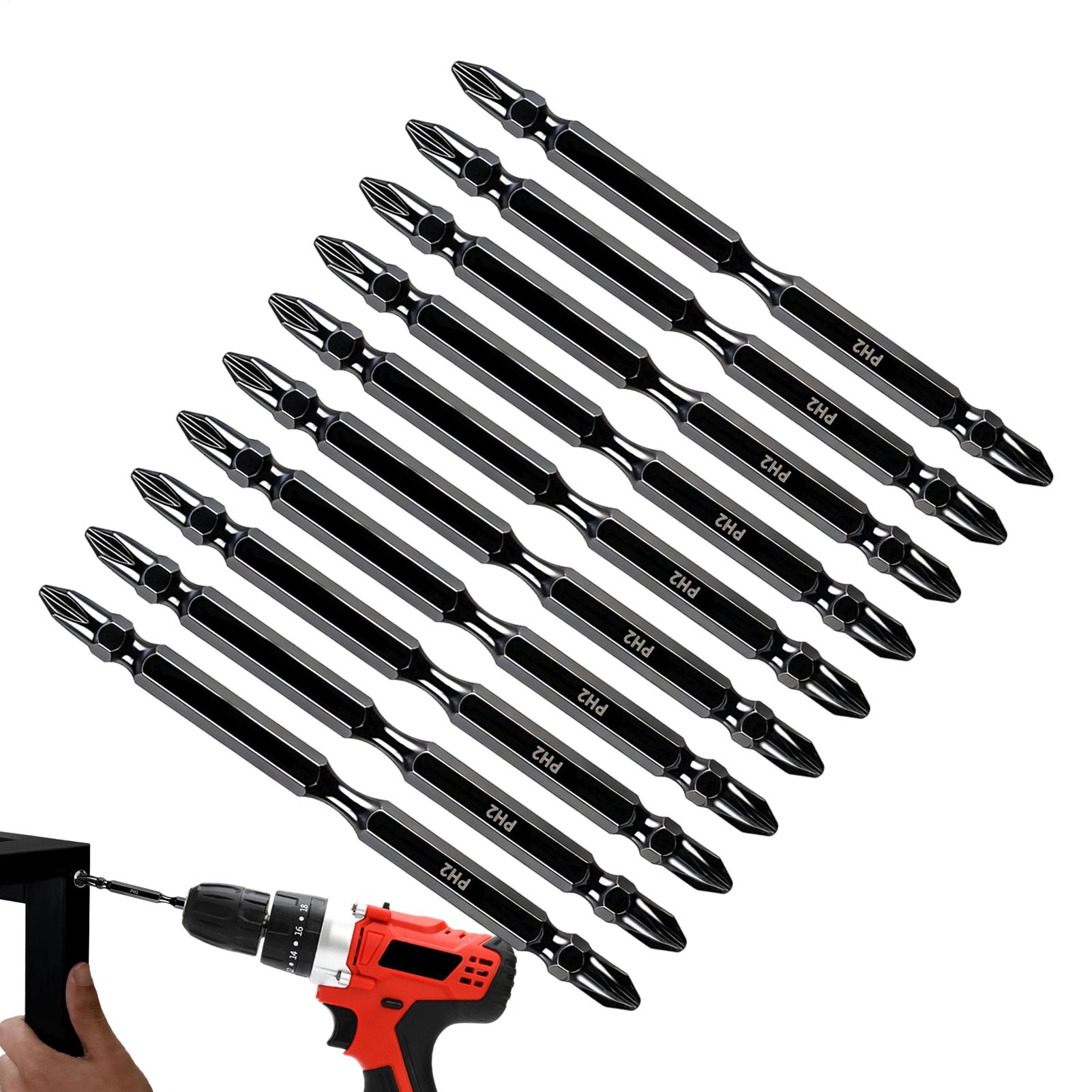 End Mill Set - Embouts magnétiques pour perceuse, kit de