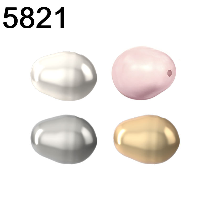 Coupling 8Mm - Perle en cristal en forme de