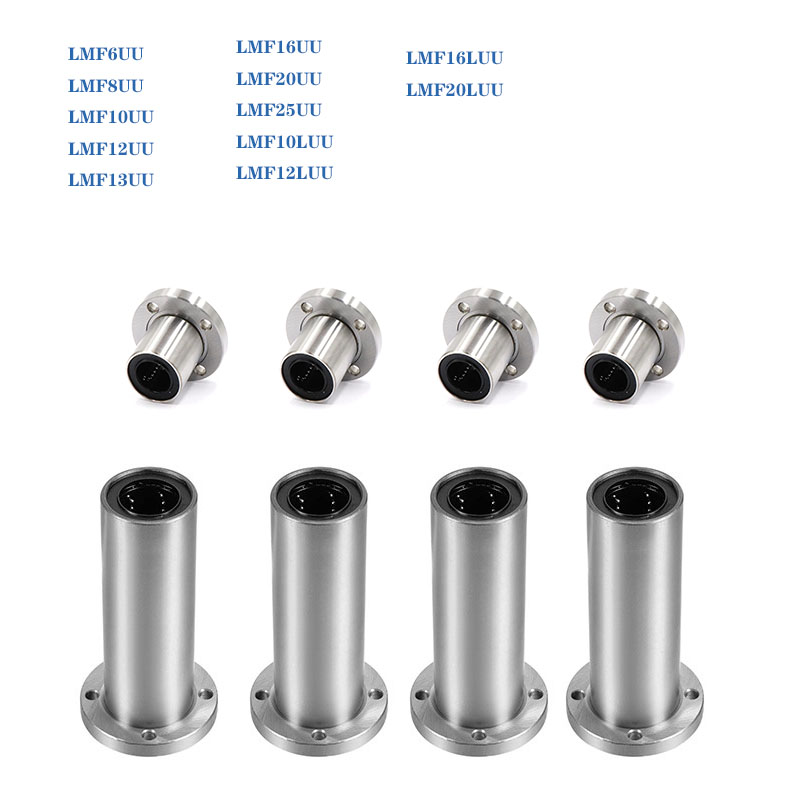 Linear Rod 8Mm - 4 pièces/paquet Lmf8uu Lmf10uu Lmf6uu Lm12uu