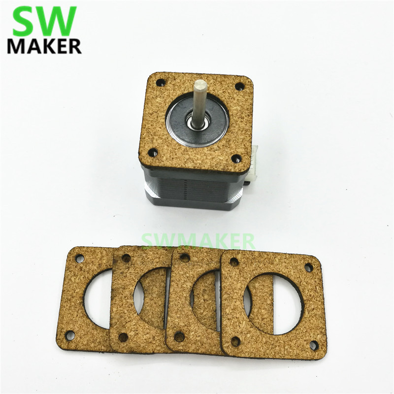 Nema 17 Stepper - Amortisseurs en liège anti-vibration pour imprimante