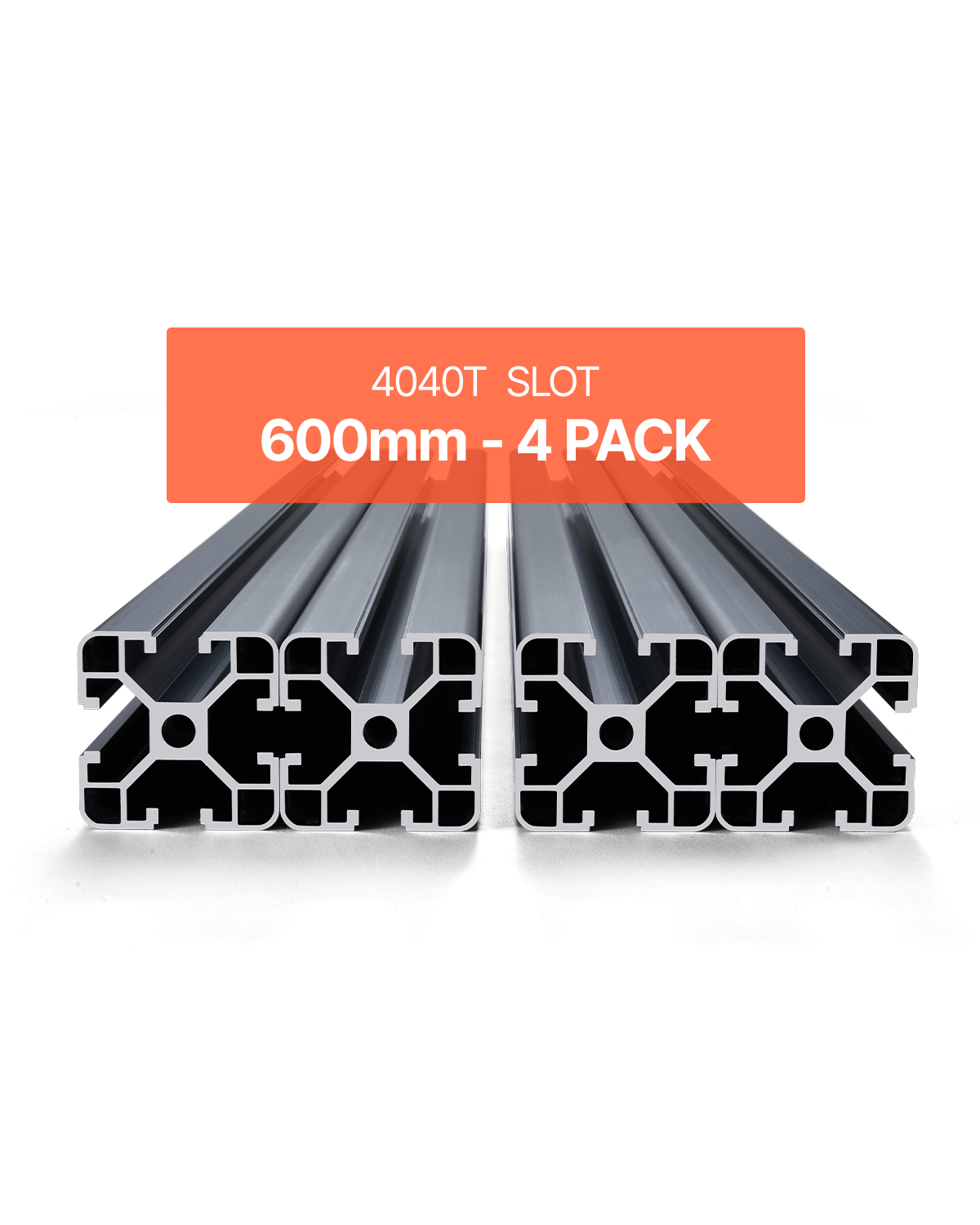 Aluminium Extrusion - SucceBuy 4PCS 600mm/1000mm Profilé en aluminium