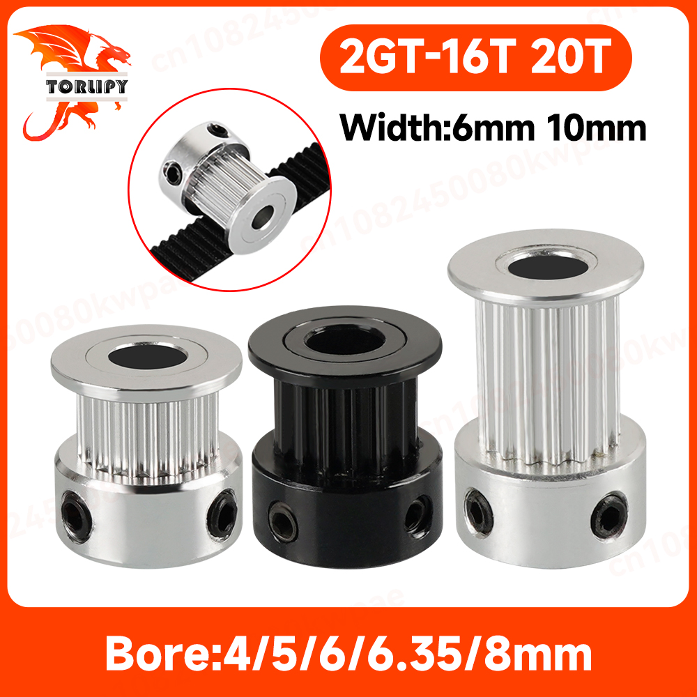 Gt2 Pulley - 1/5/10 pièces GT2 20 dents 16