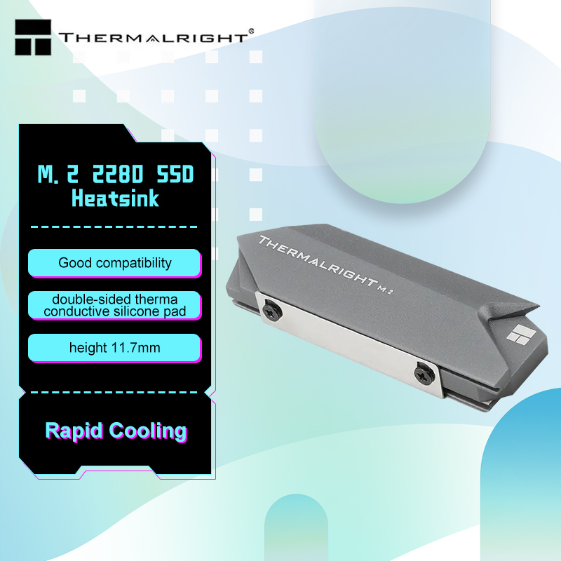 Aluminium Extrusion - Thermalright M.2 2280 PRO ARGB alliage