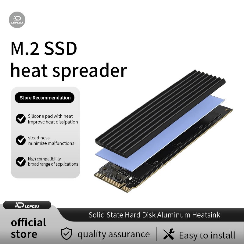 Aluminium Extrusion - Dissipateur thermique M.2 SSD, radiateur NVMe