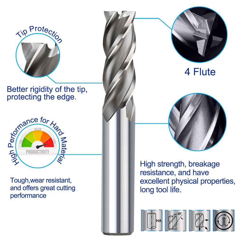 XCAN HSS fraise 4 cannelures f - End Mill Set avis et prix