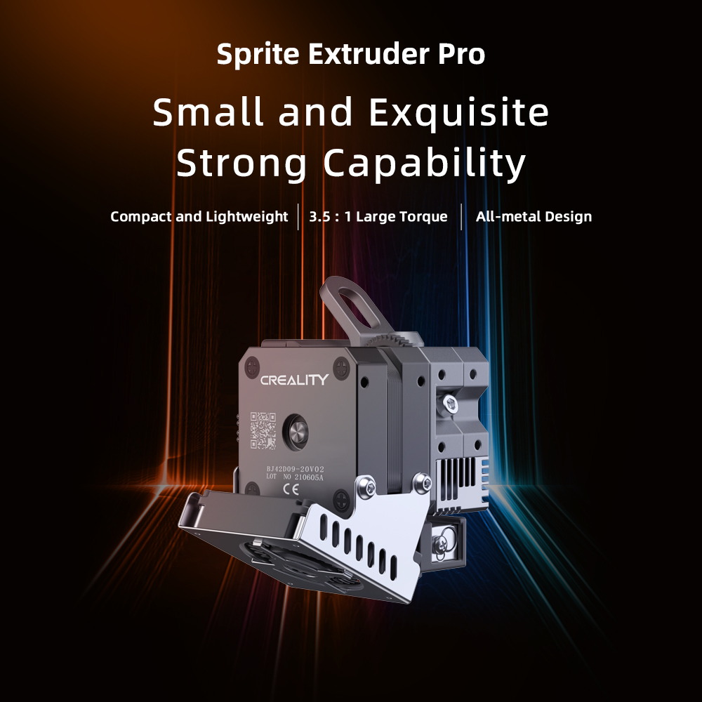 Extrudeur CREALITY Sprite Pro  - Aluminium Profile 2020 avis et prix