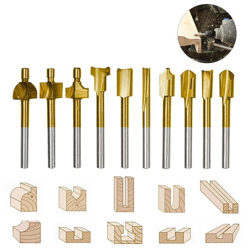 Fraise à bois HSS pour outils  - End Mill Set avis et prix
