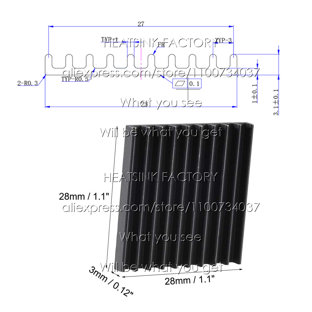 Dissipateur thermique de refro - Aluminium Extrusion avis et prix