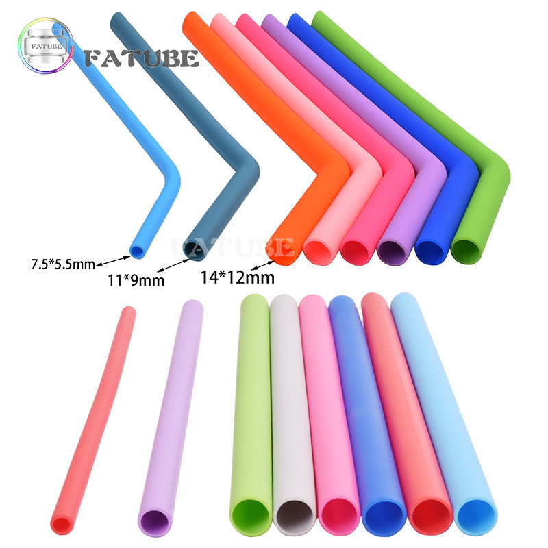 Lot de 10 pailles en silicone  - Coupling 8Mm avis et prix