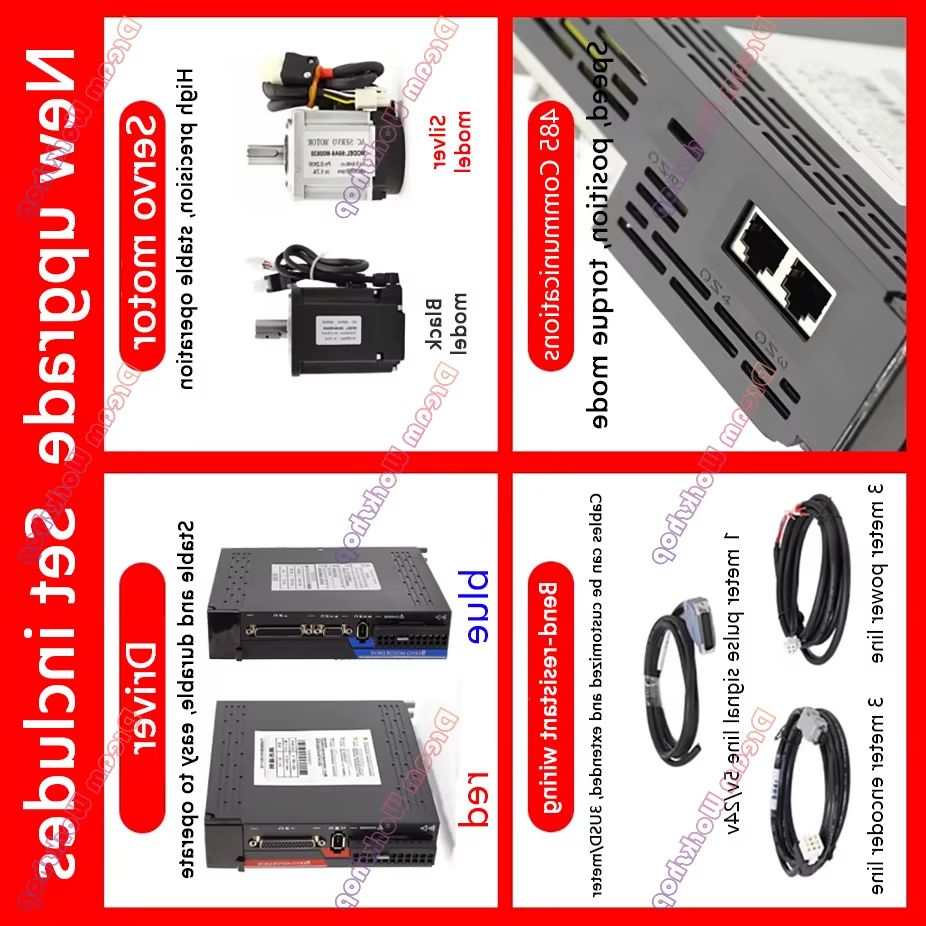 Kit de Moteur Servo AC 220V 1K - Servo Motor avis et prix