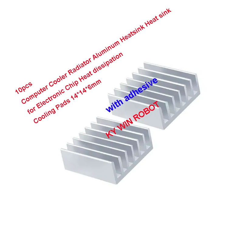 10 pièces de mini dissipateurs - Aluminium Extrusion avis et prix