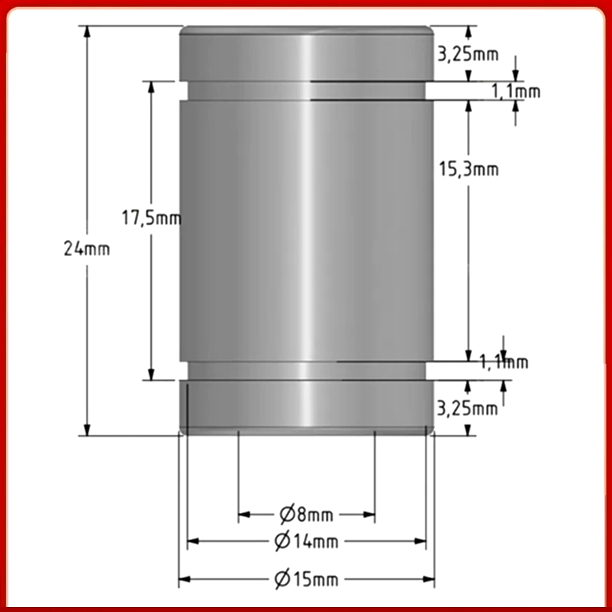 Roulement linéaire de remplace - Lm8Uu Bearing avis et prix