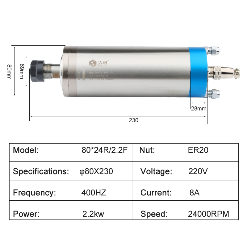 Kit de routeur CNC 2,2 kW, mot - Water Cooled Spindle avis et prix