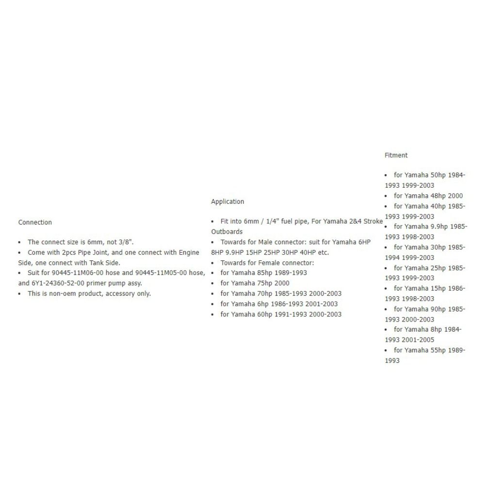 Connecteur de conduite de carb - Coupling 8Mm avis et prix