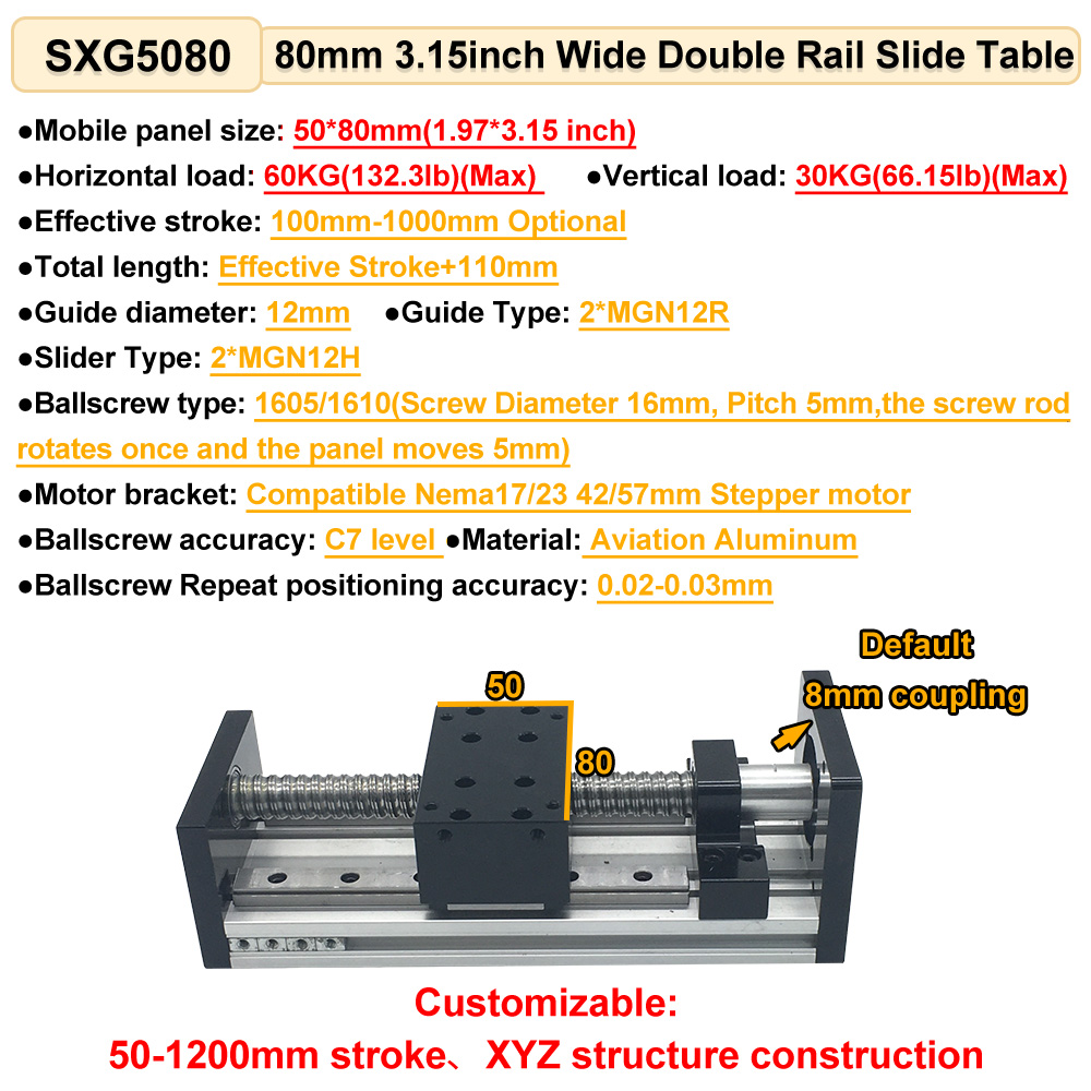 Kit de rail linéaire à vis à b - Ball Screw avis et prix