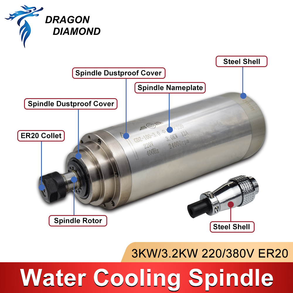Kit de moteur de broche refroi - Water Cooled Spindle avis et prix