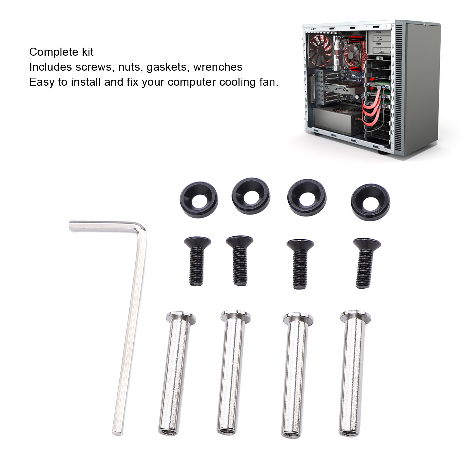 Kit de vis de ventilateur CPU, - Aluminium Extrusion avis et prix