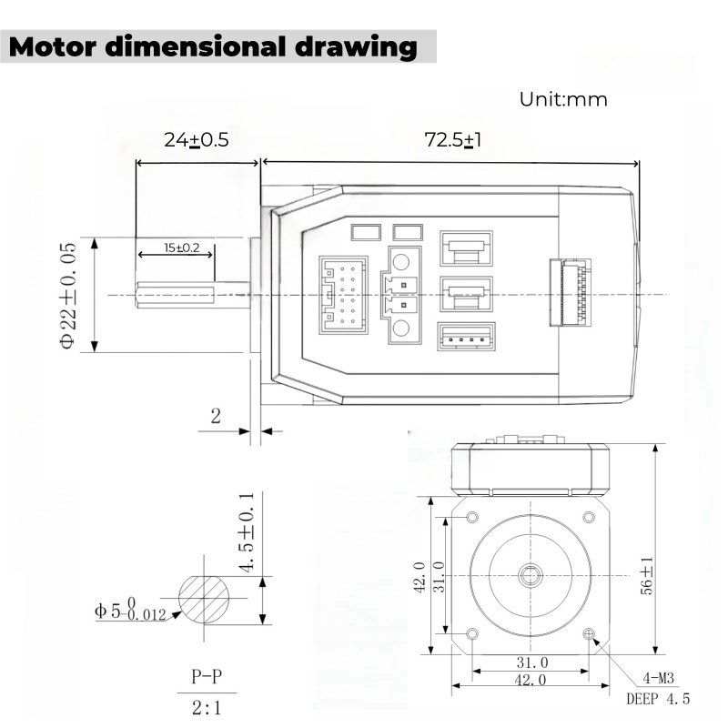 Moteur pas à pas intégré Leads - Nema 17 Stepper avis et prix