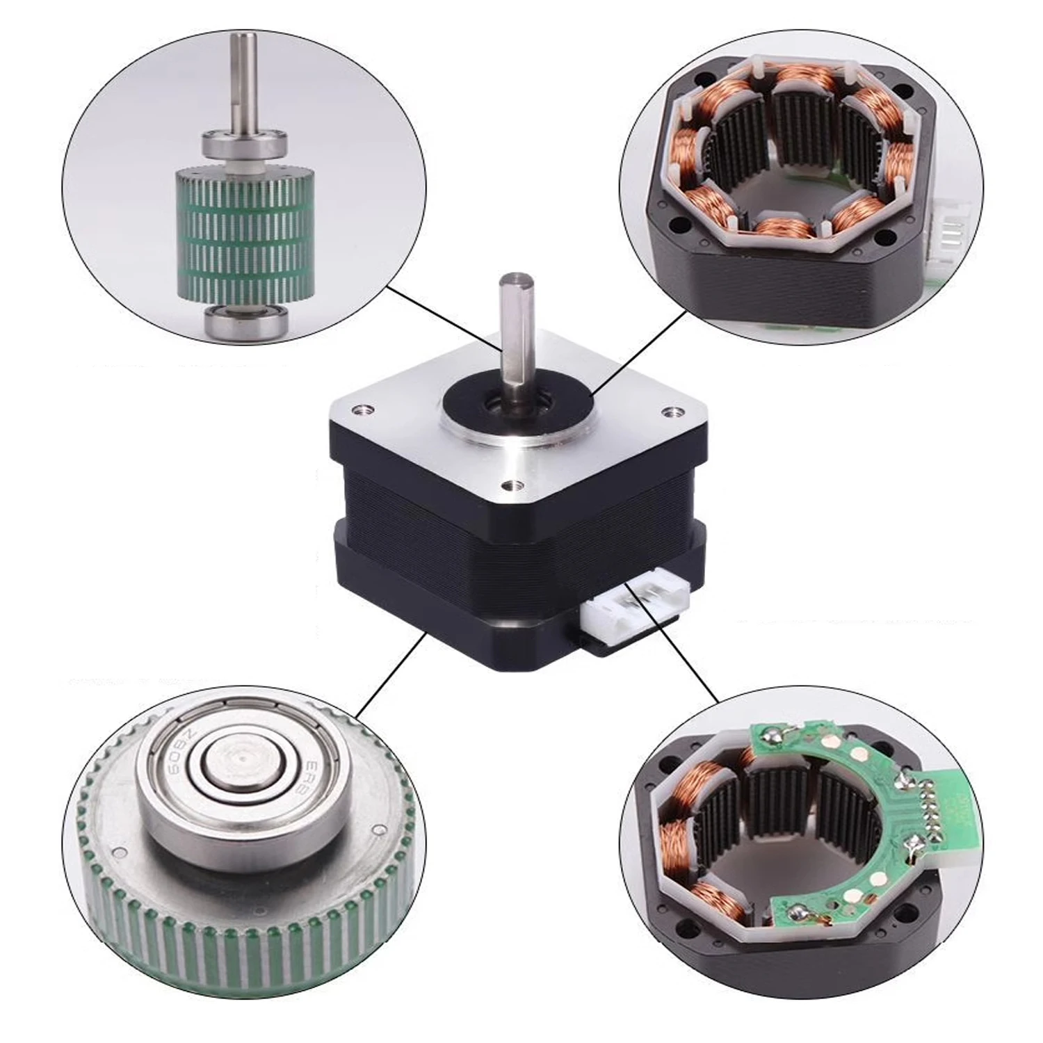 Moteur pas à pas Nema 17 42BYG - Nema 17 Stepper avis et prix