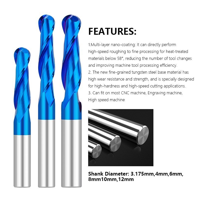 XCAN – fraise en carbure à 2 c - End Mill Set avis et prix