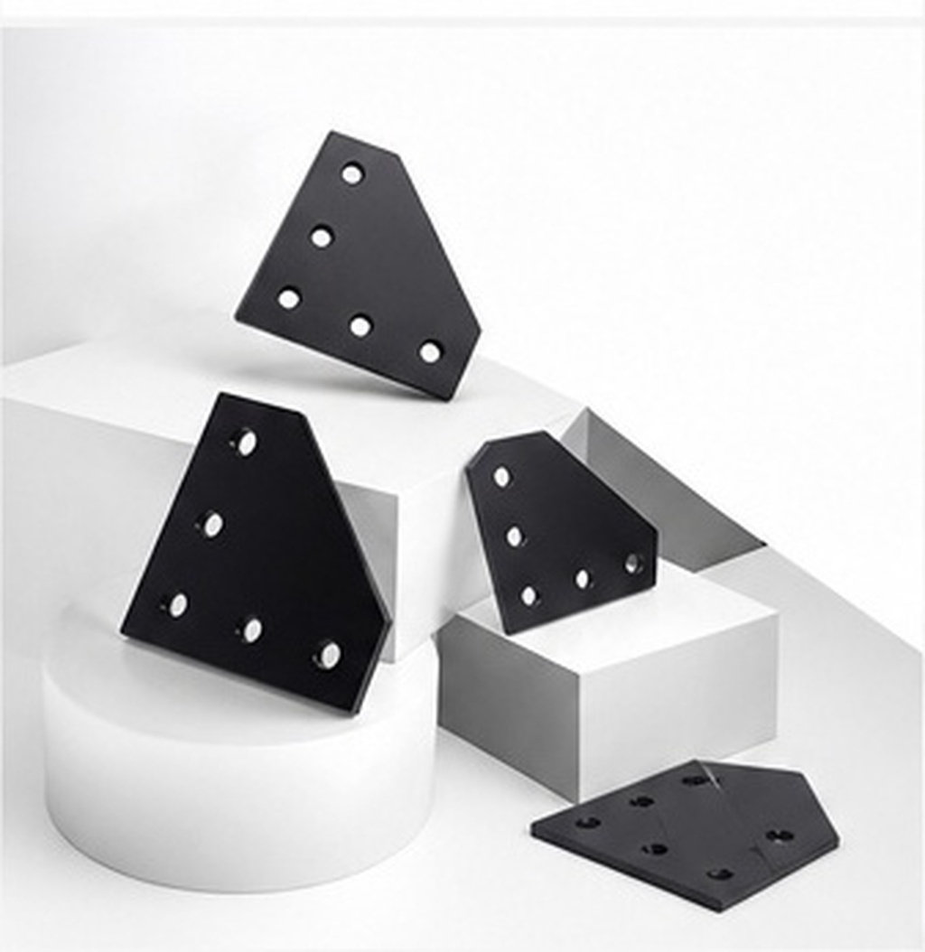 4 pièces, équerre d'angle en f - Aluminium Profile 2020 avis et prix