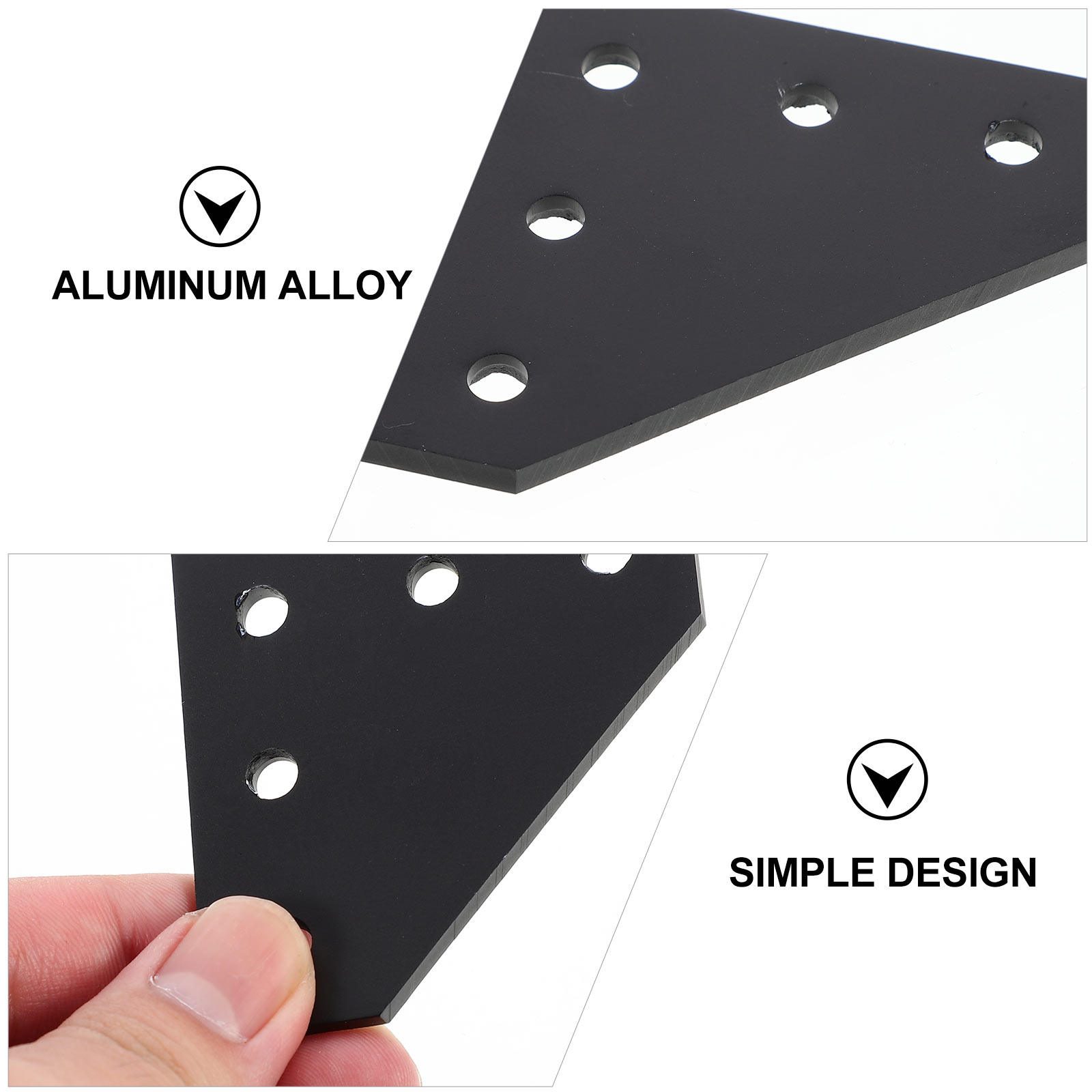4 pièces, équerre d'angle en f - Aluminium Profile 2020 avis et prix