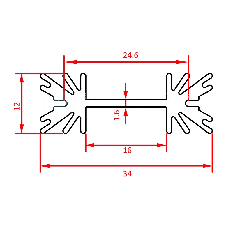 Lot de 5 dissipateurs thermiqu - Aluminium Extrusion avis et prix